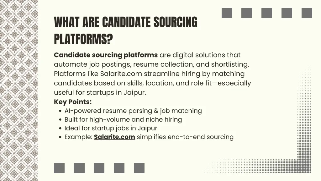 what are candidate sourcing platforms candidate