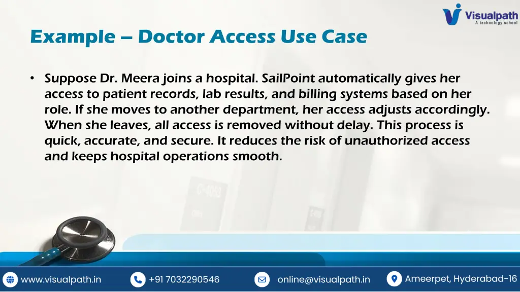 example doctor access use case