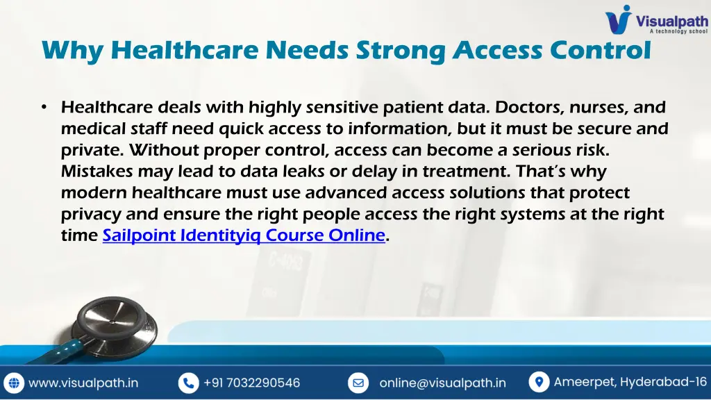 why healthcare needs strong access control