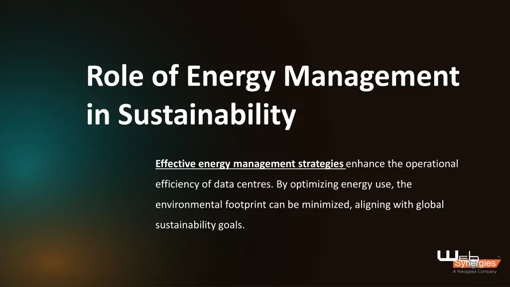 role of energy management in sustainability