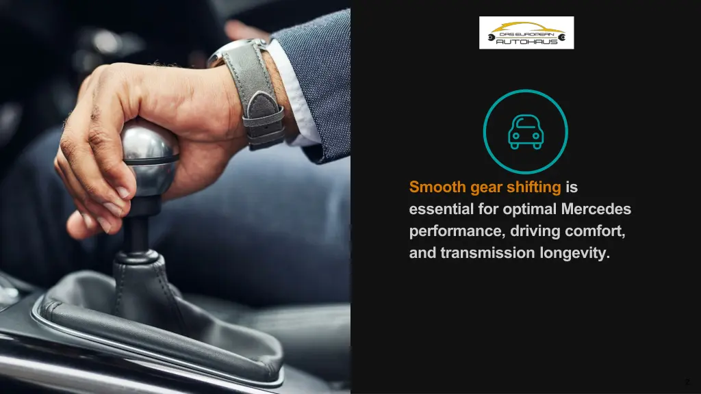 smooth gear shifting