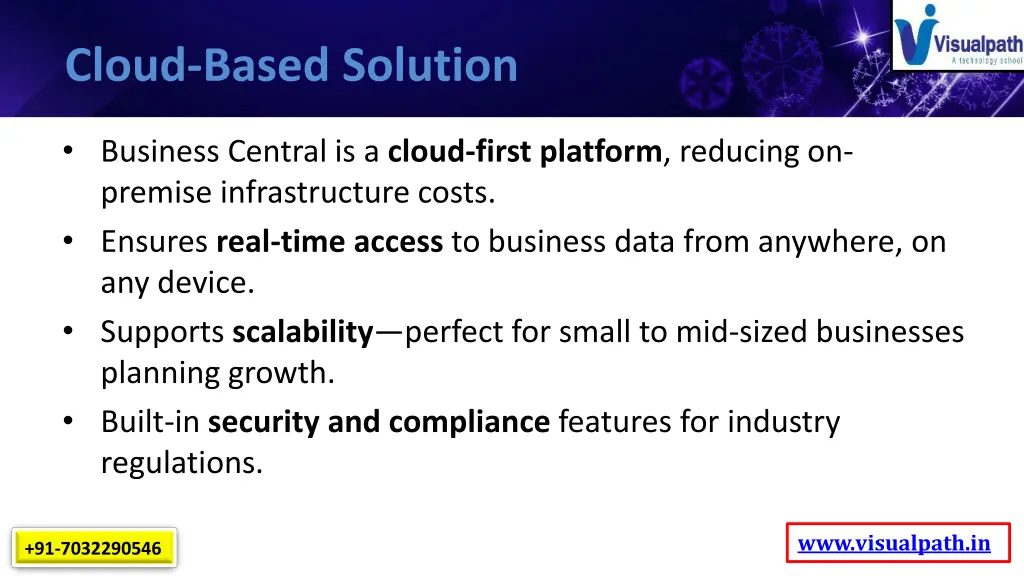 cloud based solution