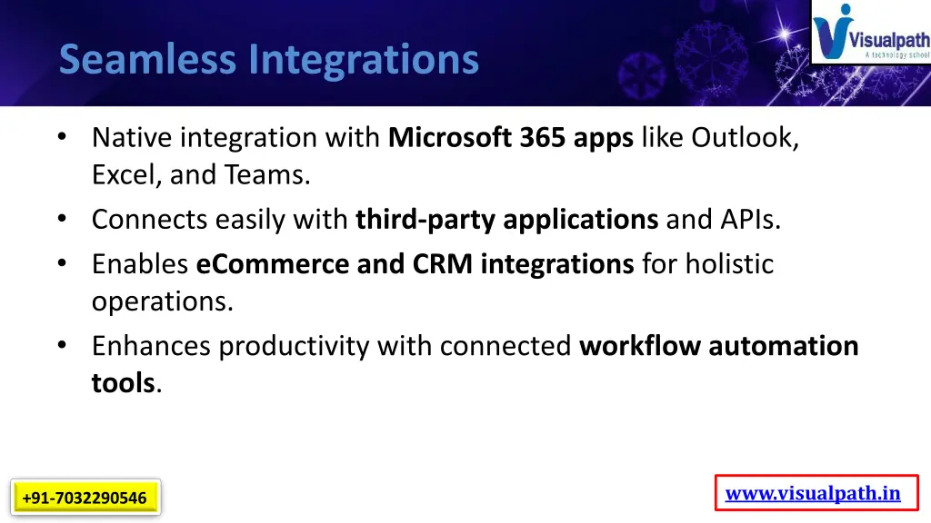 seamless integrations