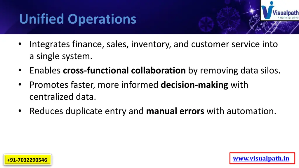 unified operations