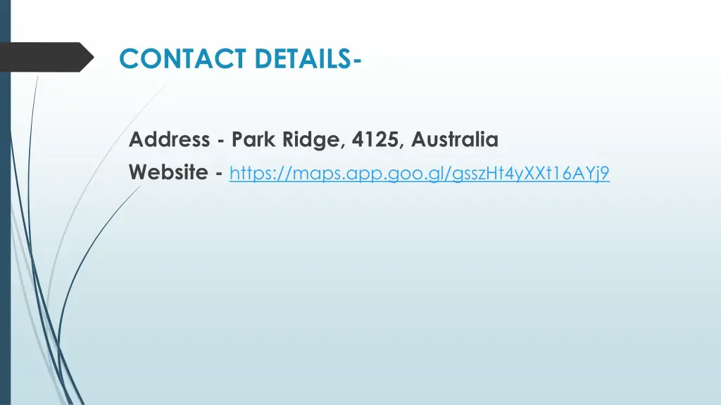 contact details
