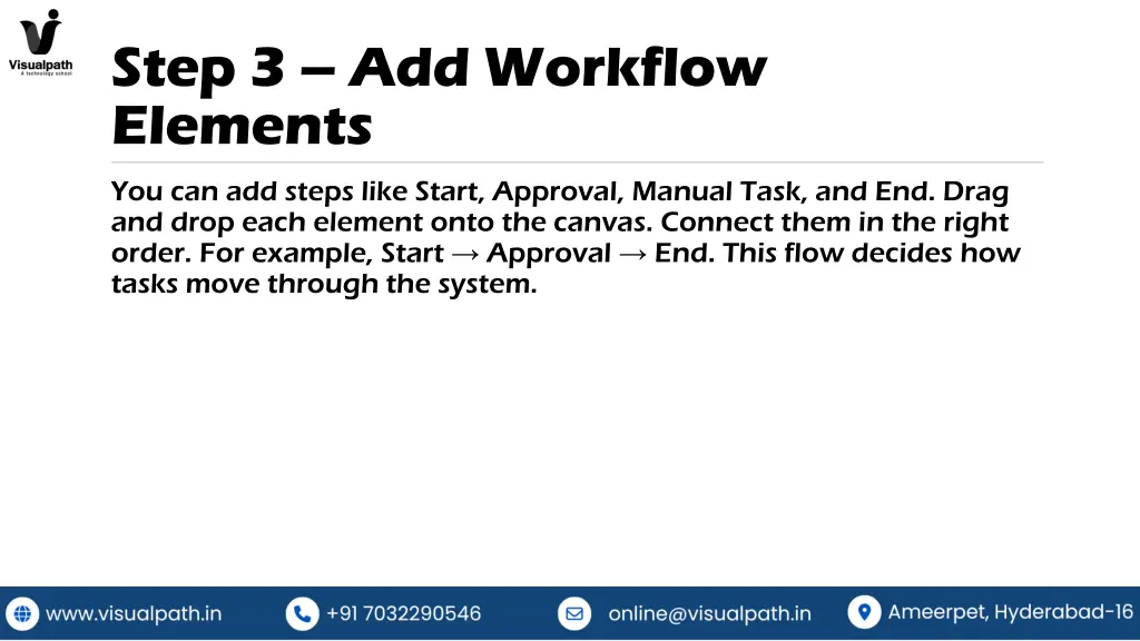 step 3 add workflow elements