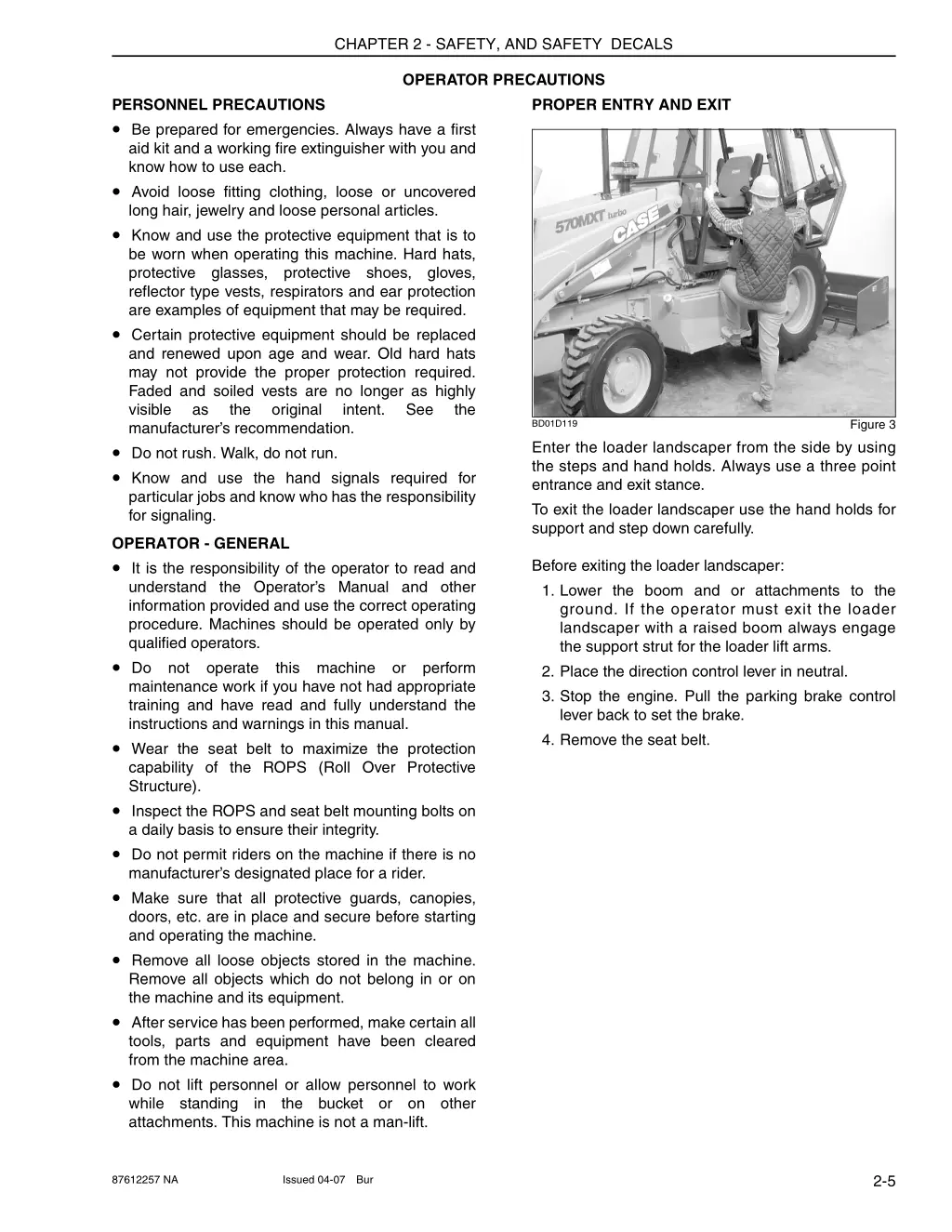 chapter 2 safety and safety decals 3