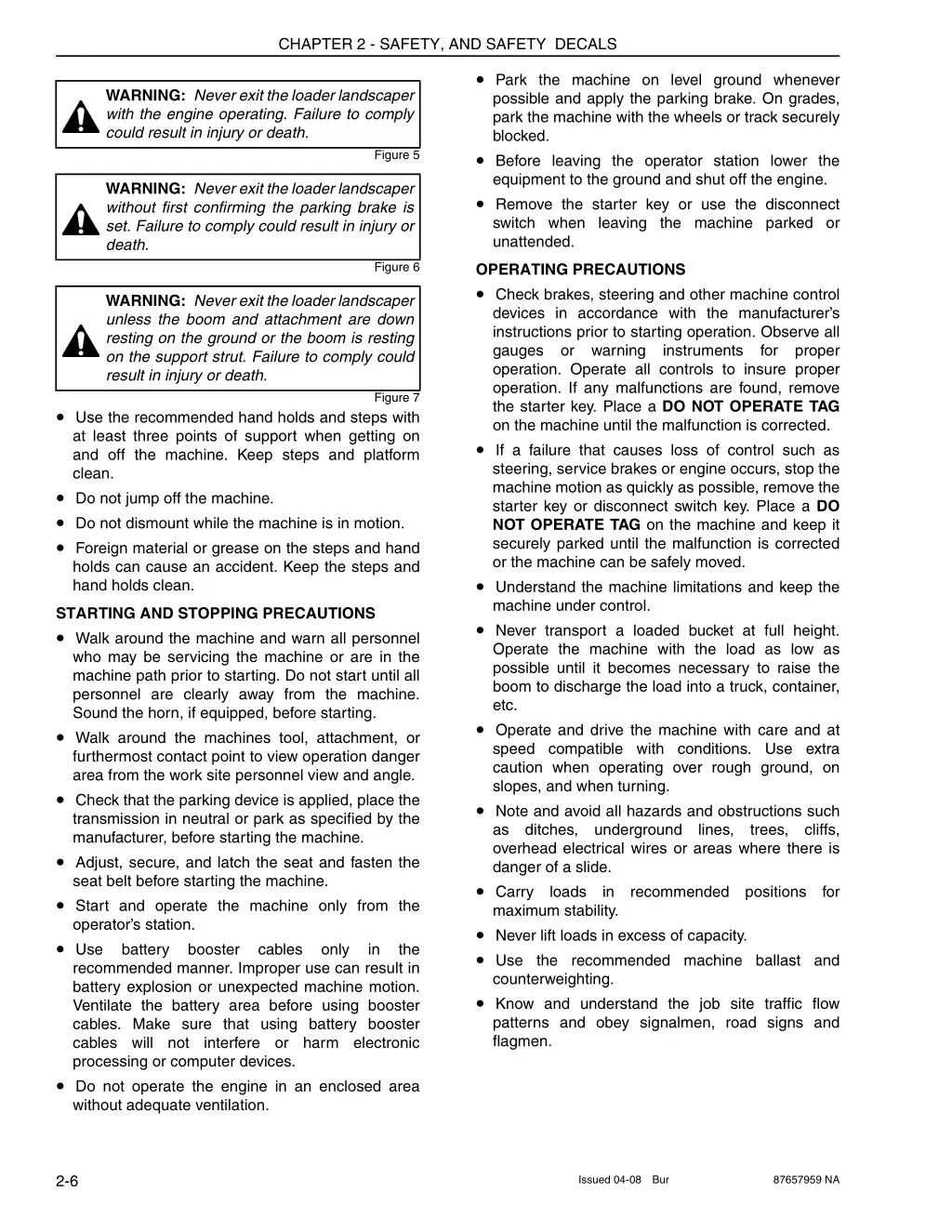 chapter 2 safety and safety decals 4