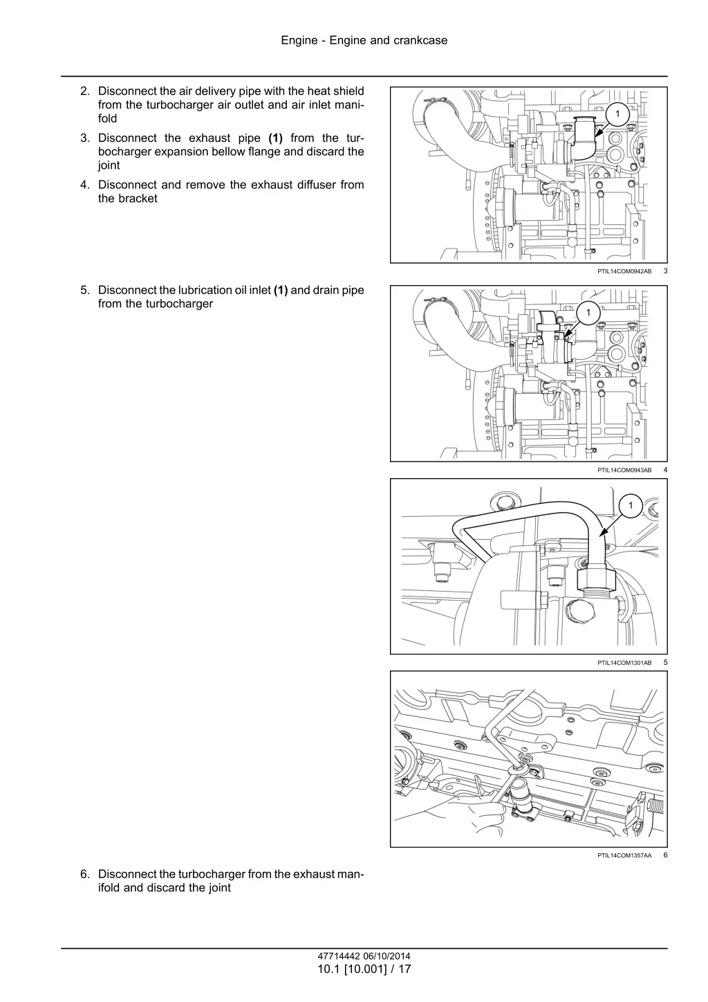 engine engine and crankcase 1