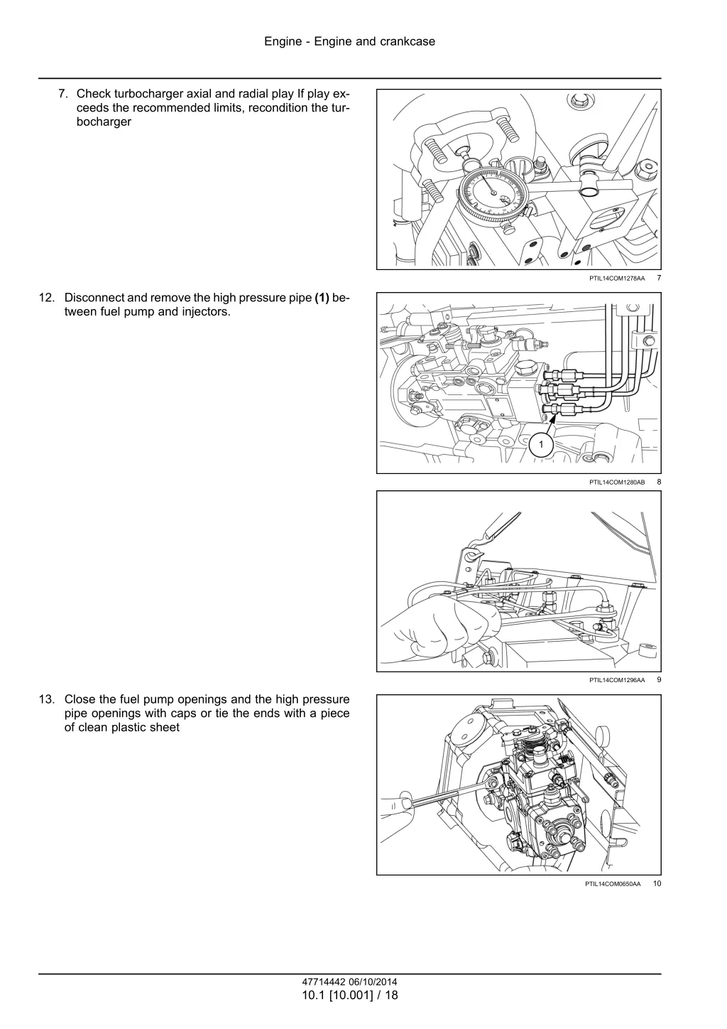 engine engine and crankcase 2