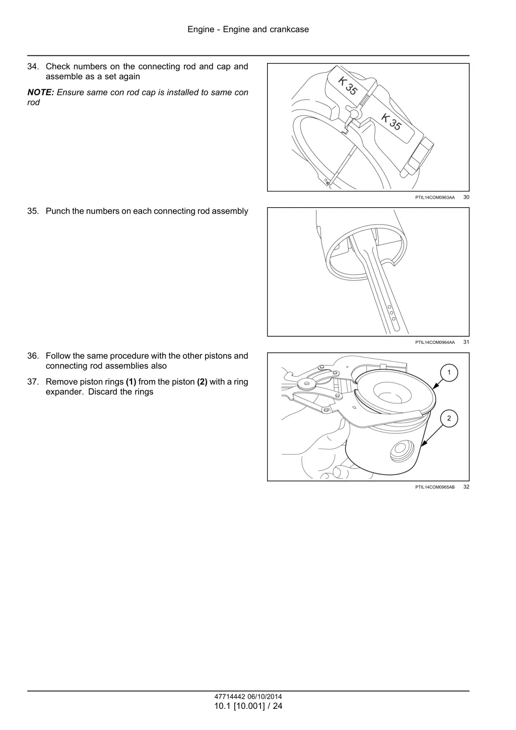 engine engine and crankcase 8