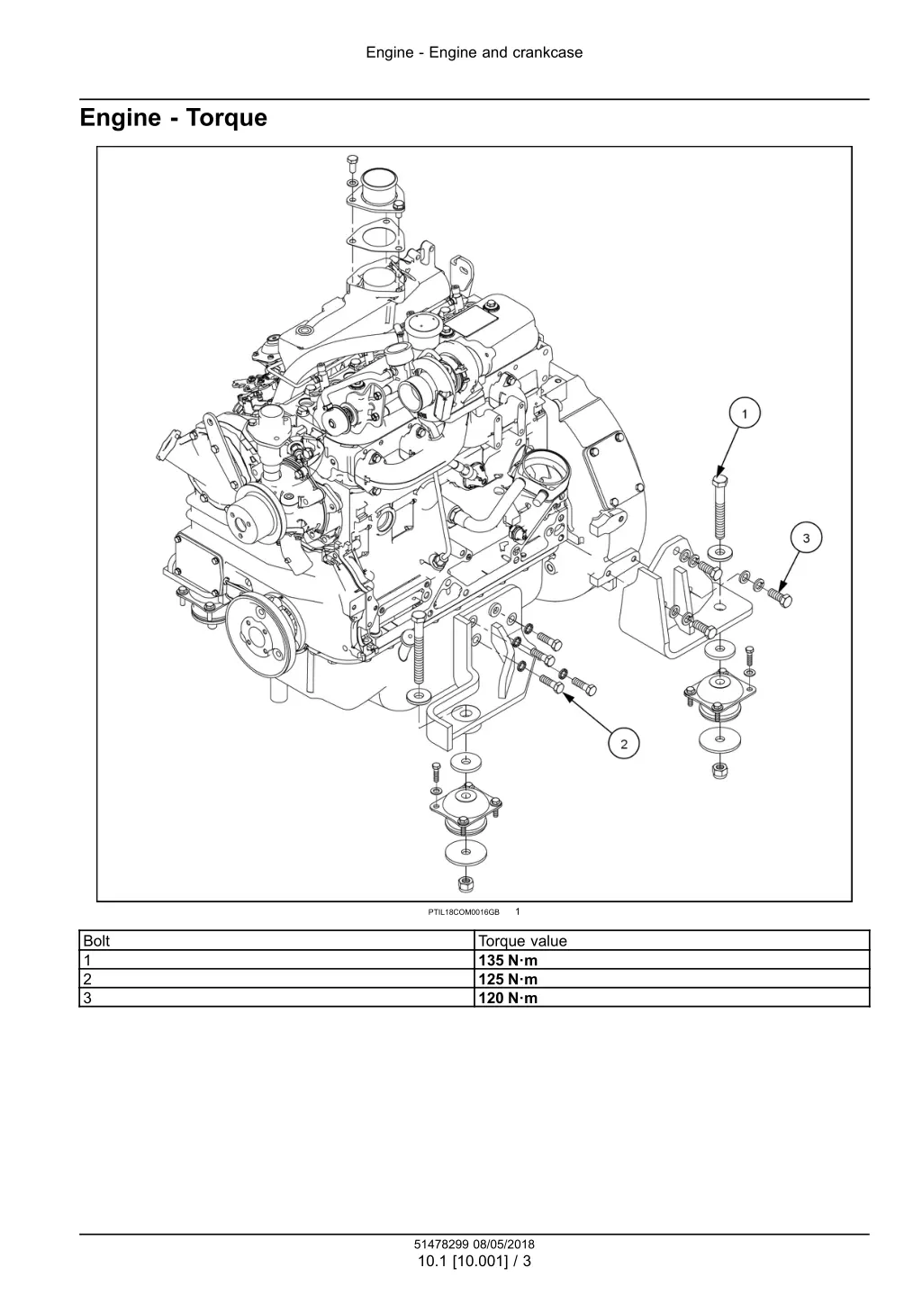 engine engine and crankcase