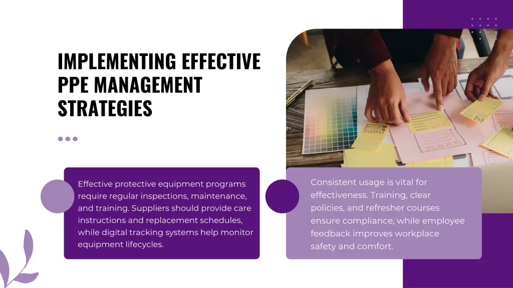 implementing effective ppe management strategies