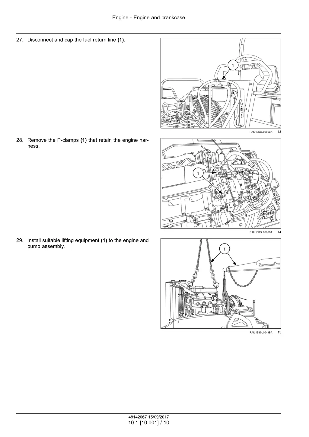 engine engine and crankcase 6