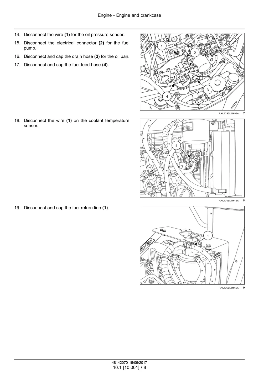 engine engine and crankcase 4