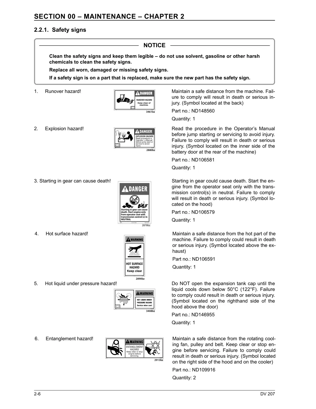 section 00 maintenance chapter 2 2