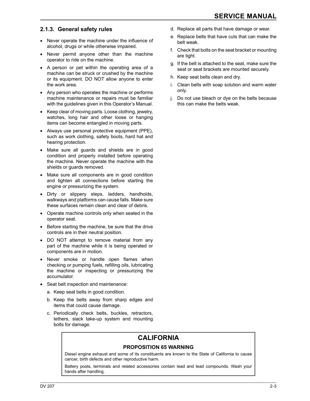 service manual 3