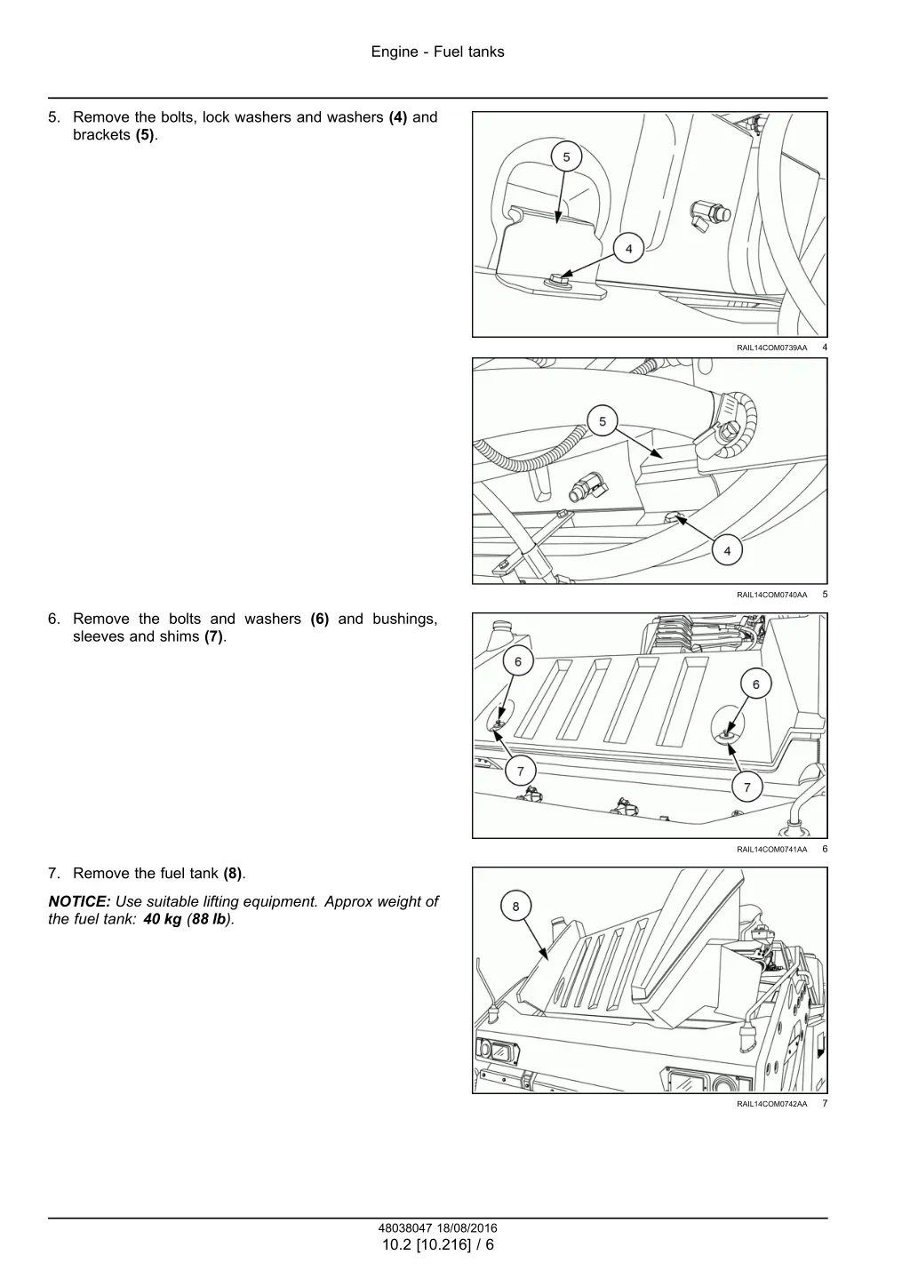 engine fuel tanks 3