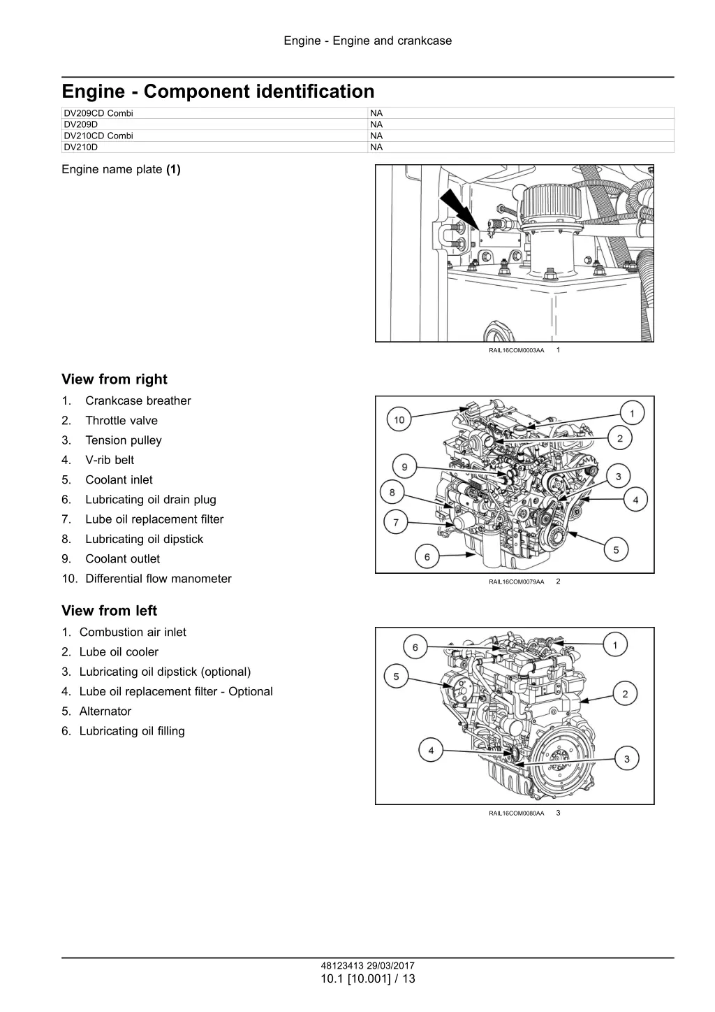 engine engine and crankcase 2