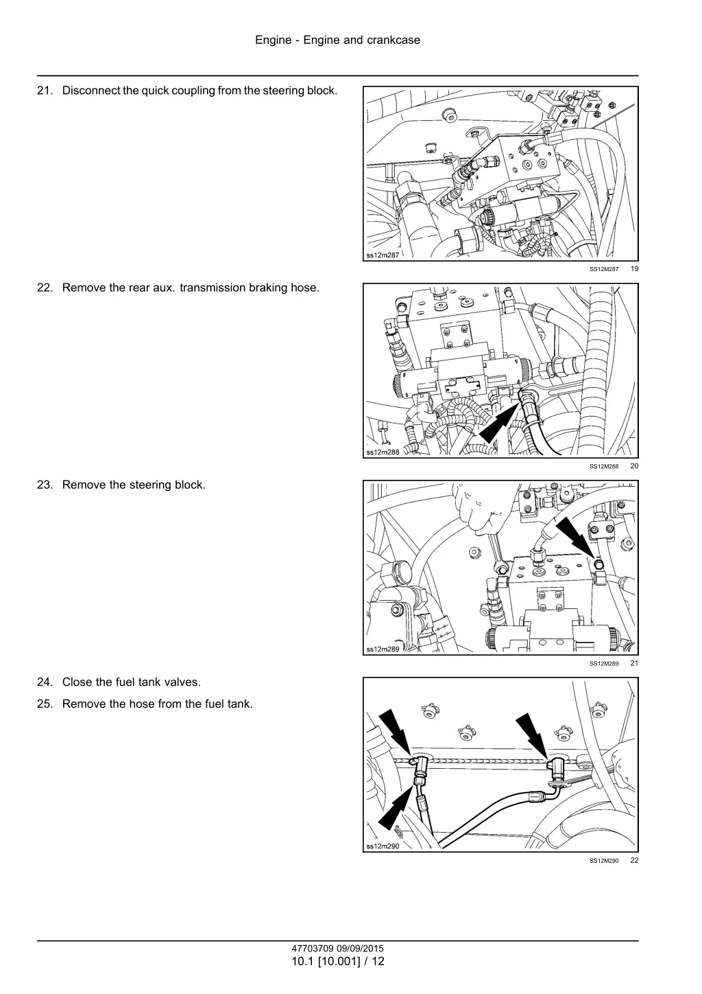 engine engine and crankcase 5