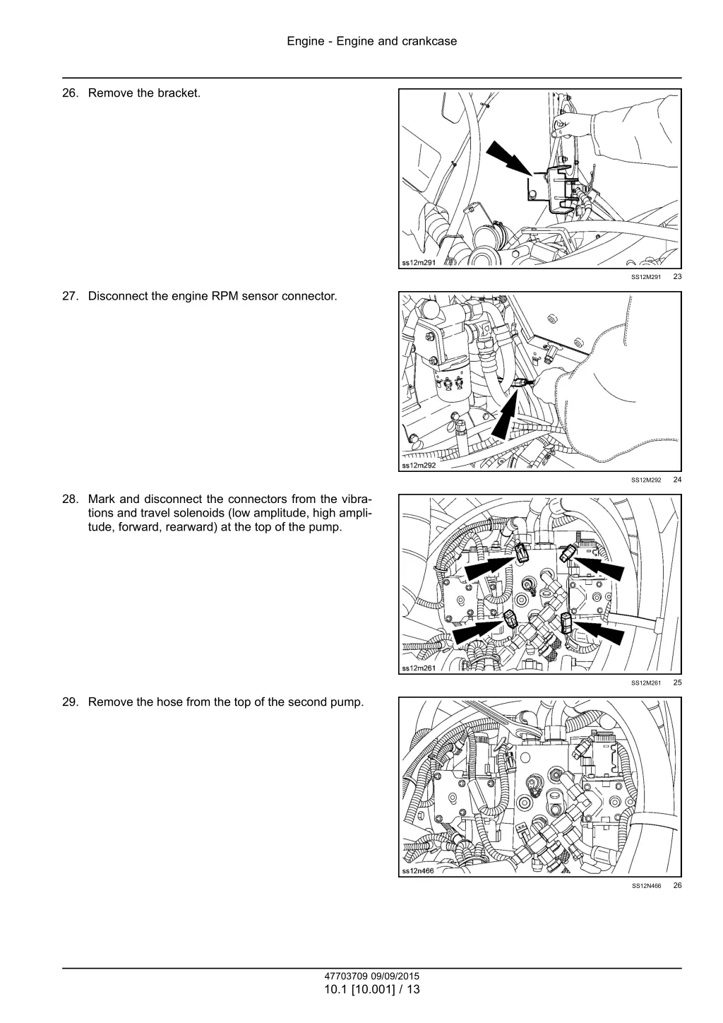 engine engine and crankcase 6