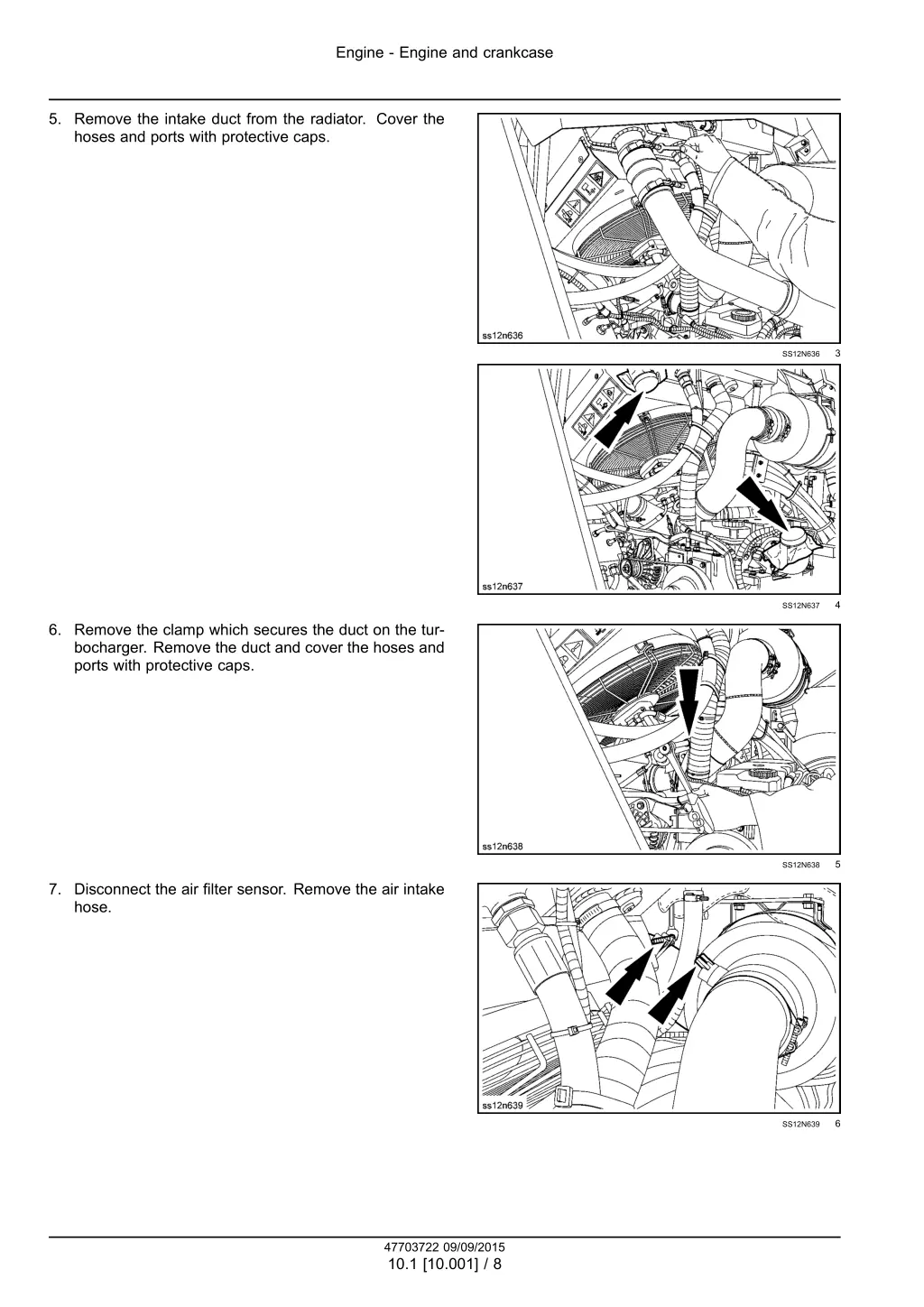 engine engine and crankcase 1