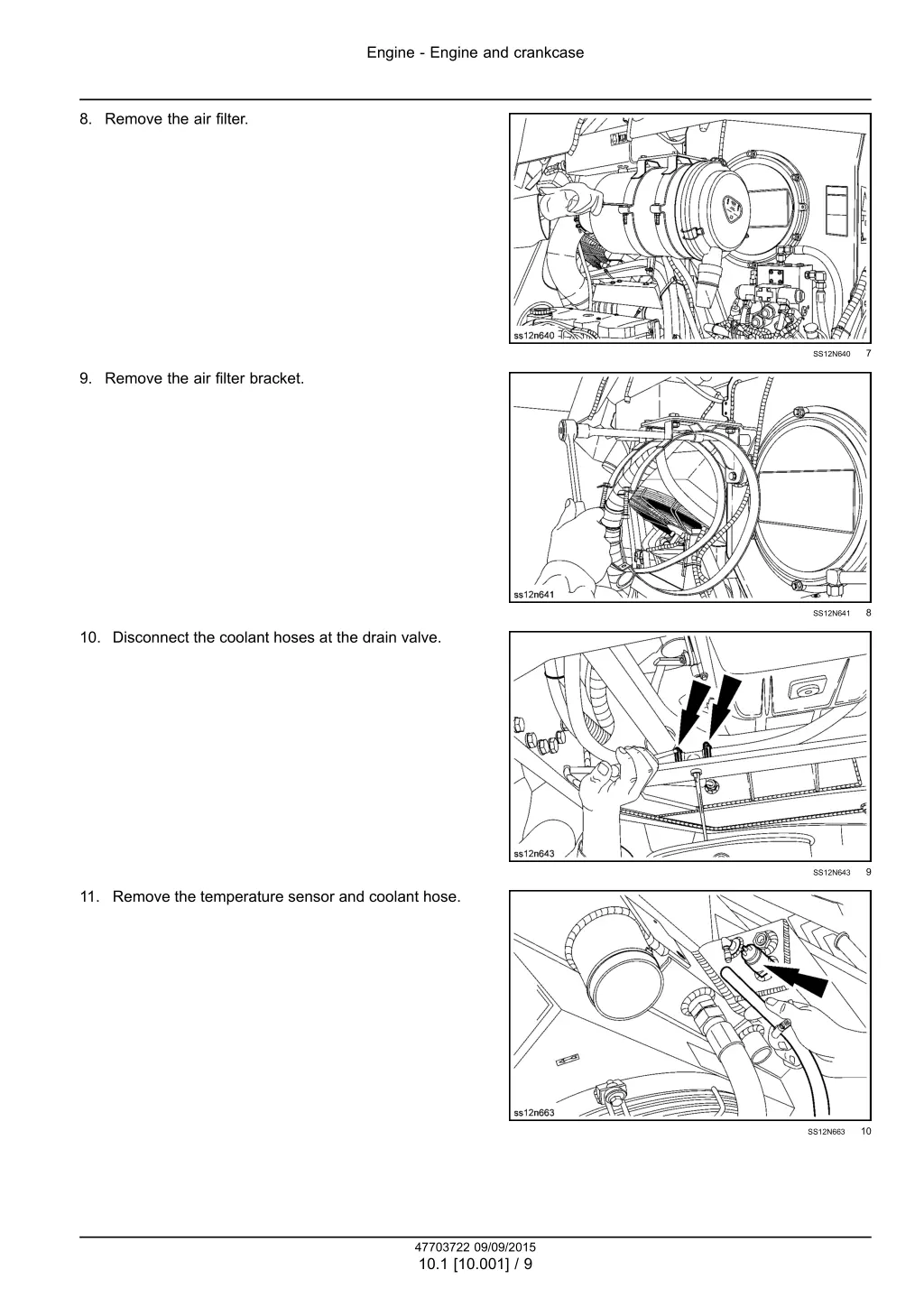 engine engine and crankcase 2