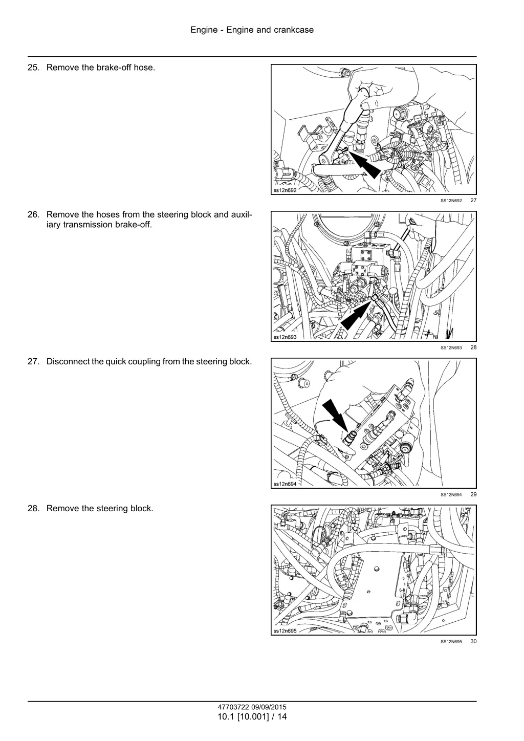 engine engine and crankcase 7