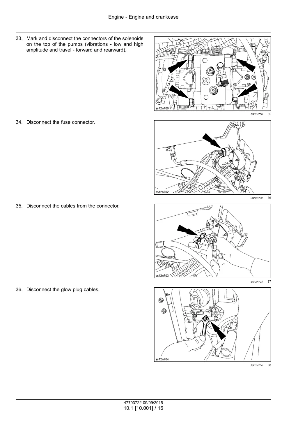 engine engine and crankcase 9