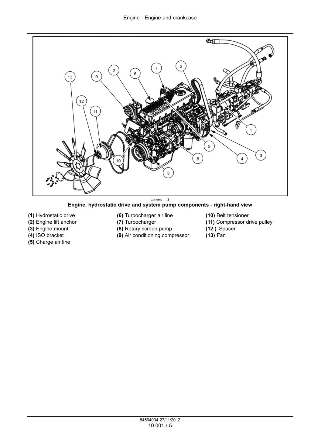engine engine and crankcase 2