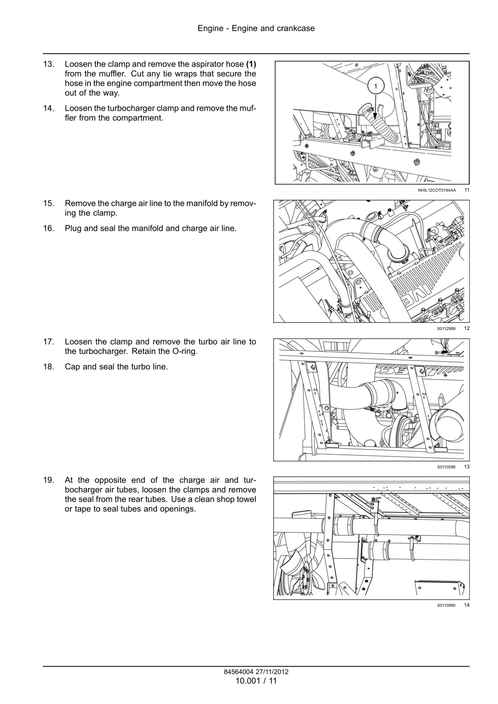 engine engine and crankcase 8