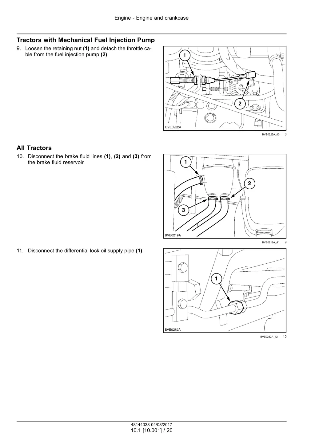 engine engine and crankcase 2