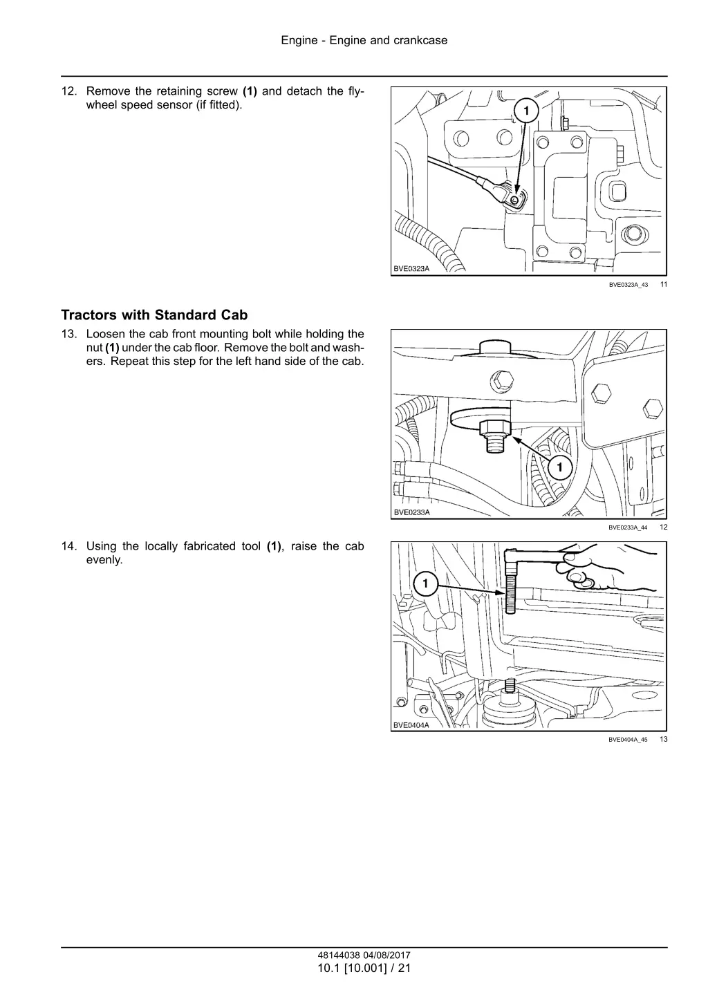 engine engine and crankcase 3
