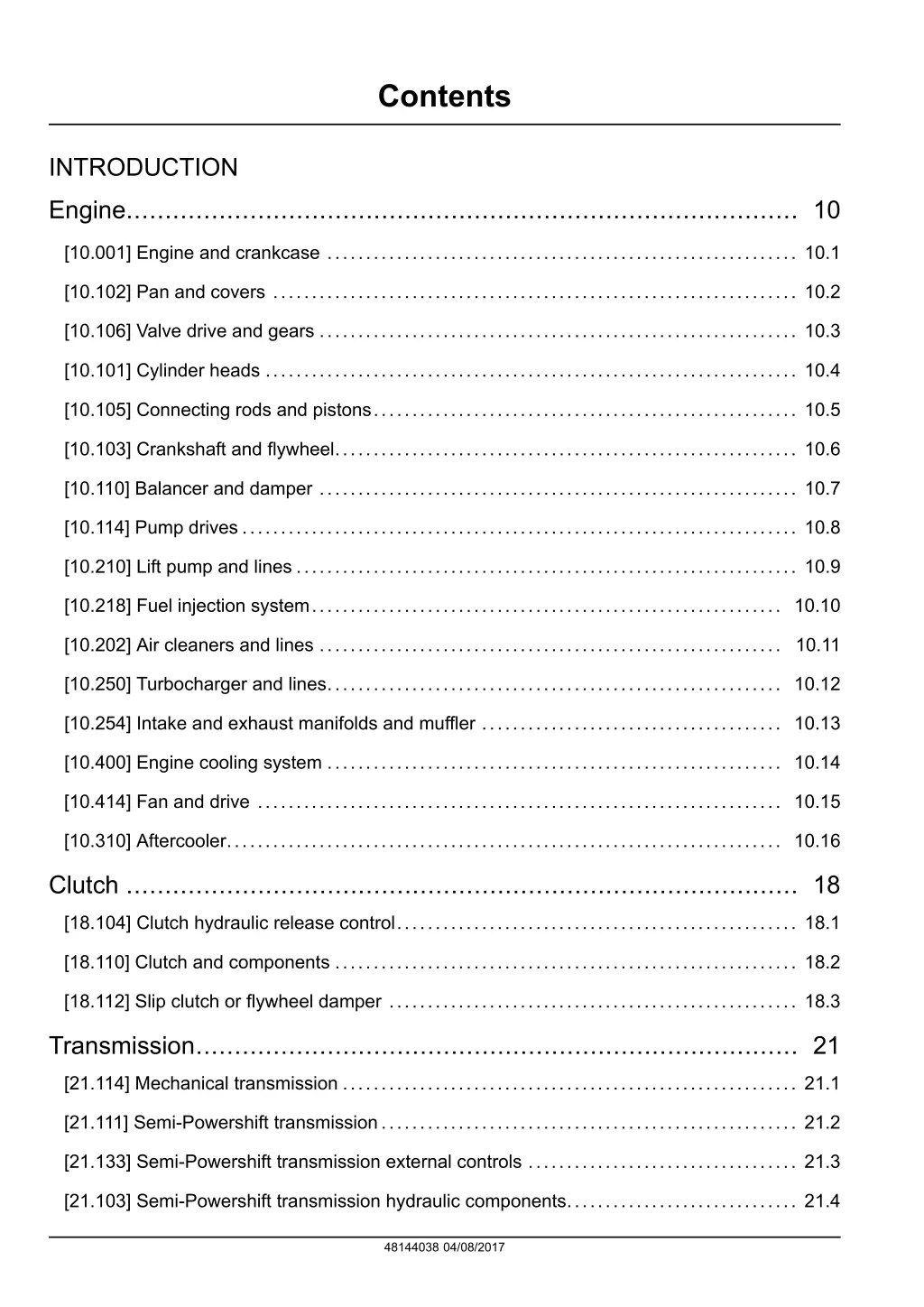 contents