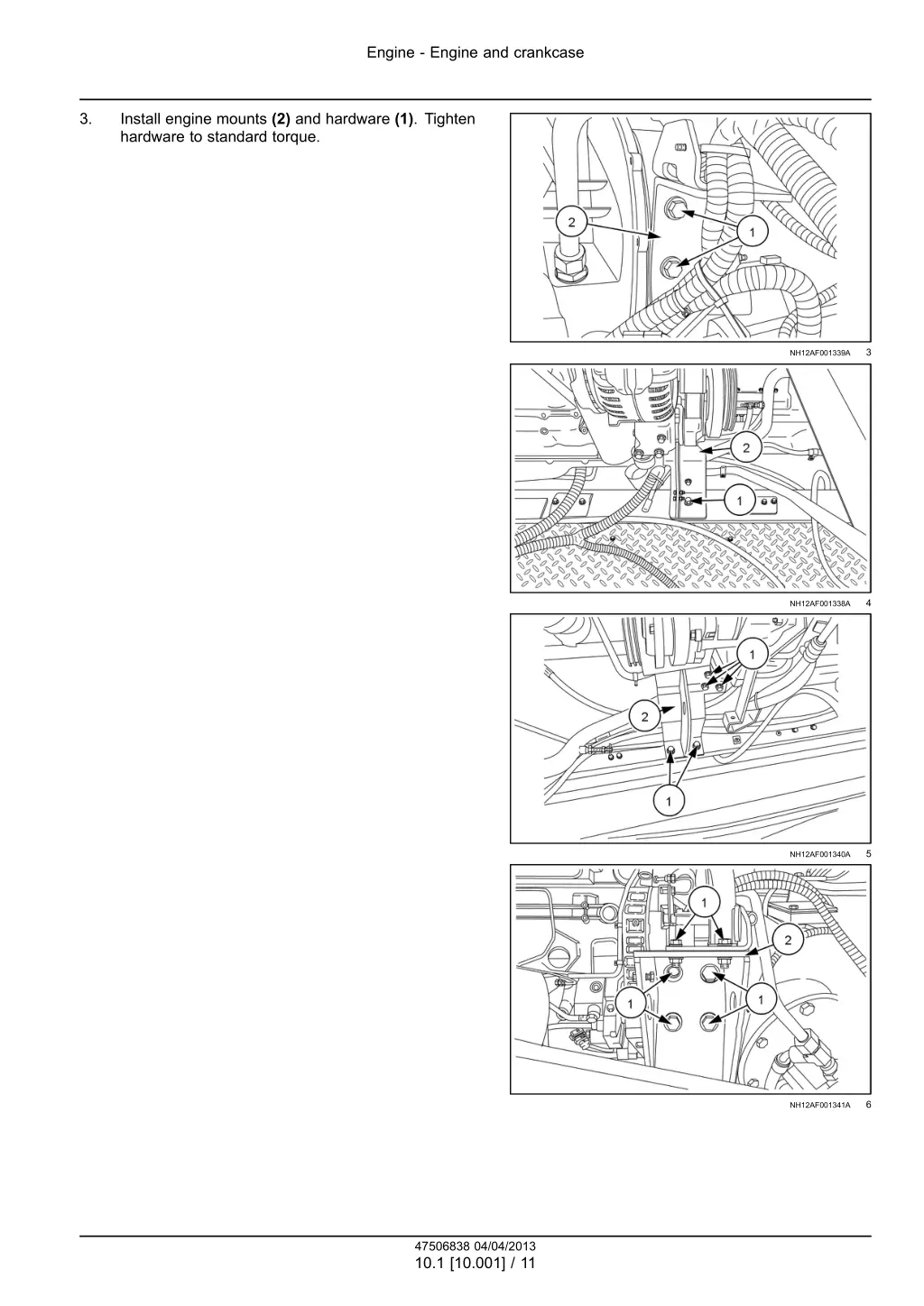 engine engine and crankcase 8