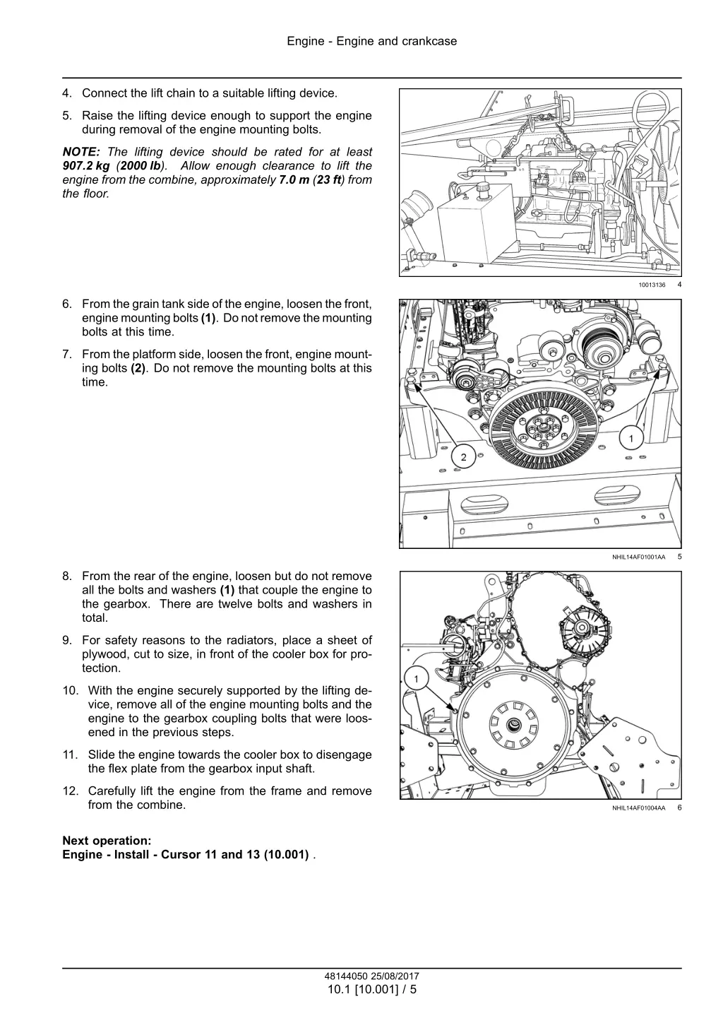 engine engine and crankcase 2