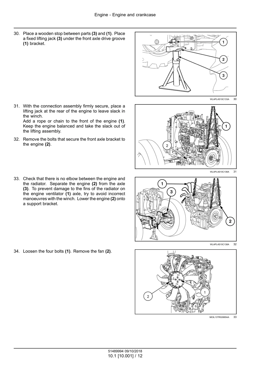 engine engine and crankcase 8