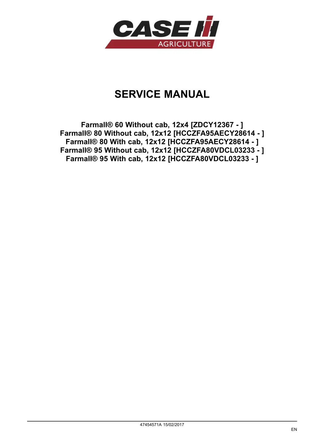 service manual 1