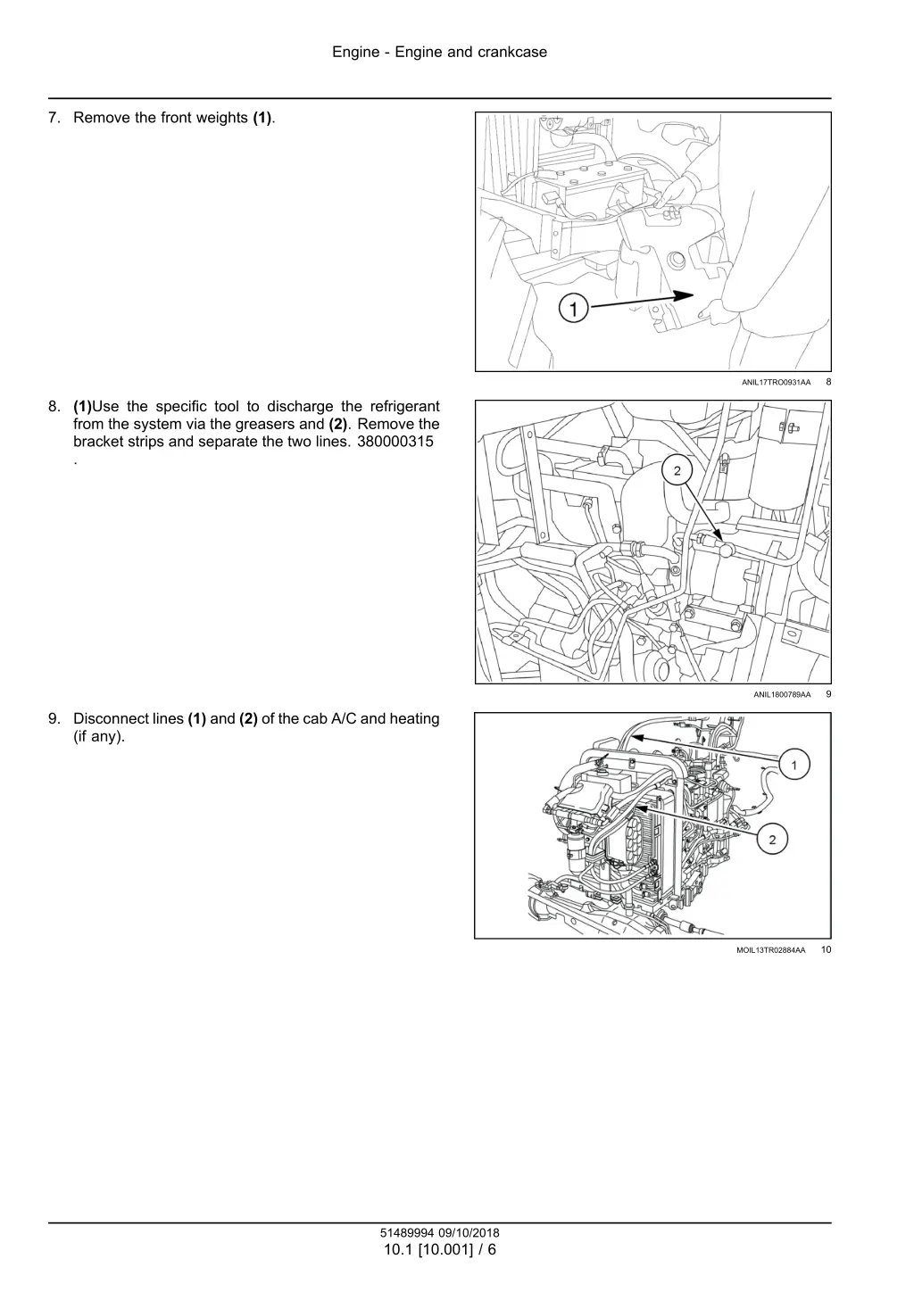 engine engine and crankcase 2