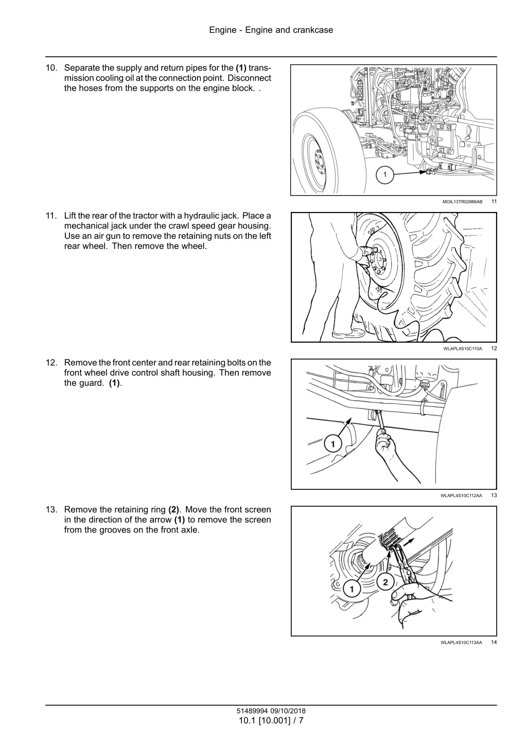 engine engine and crankcase 3