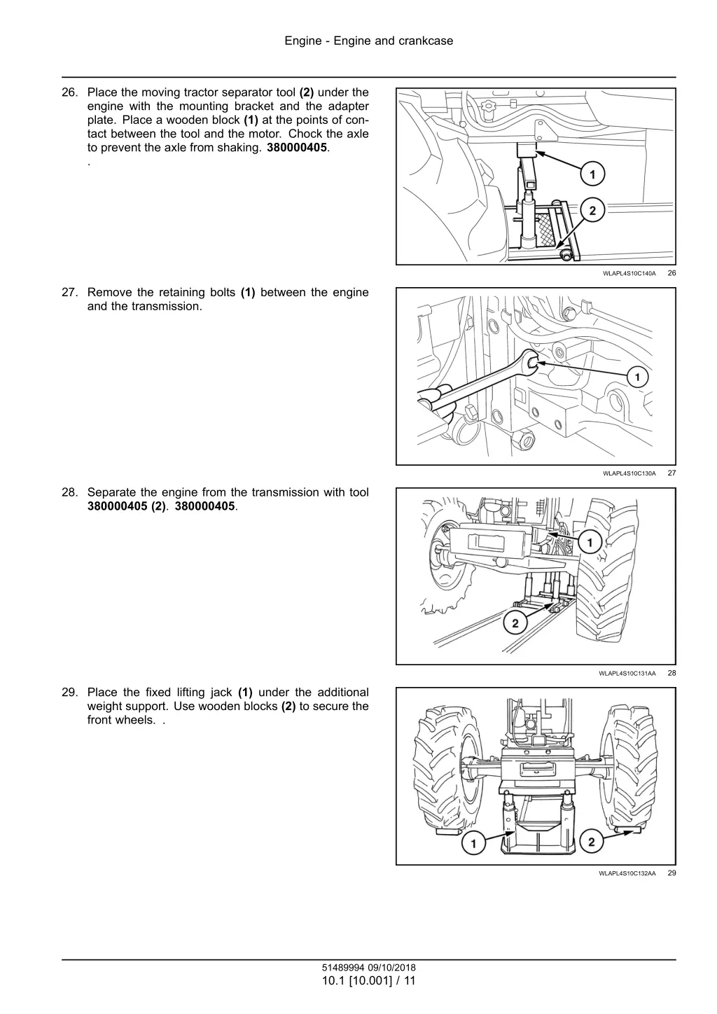 engine engine and crankcase 7