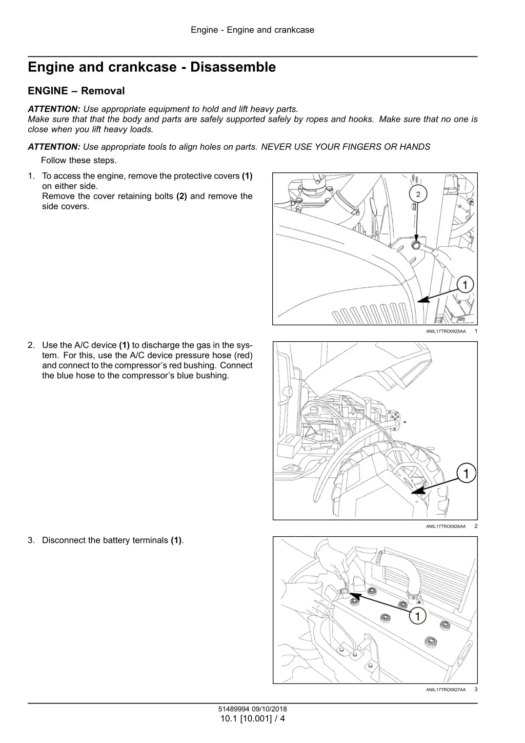 engine engine and crankcase