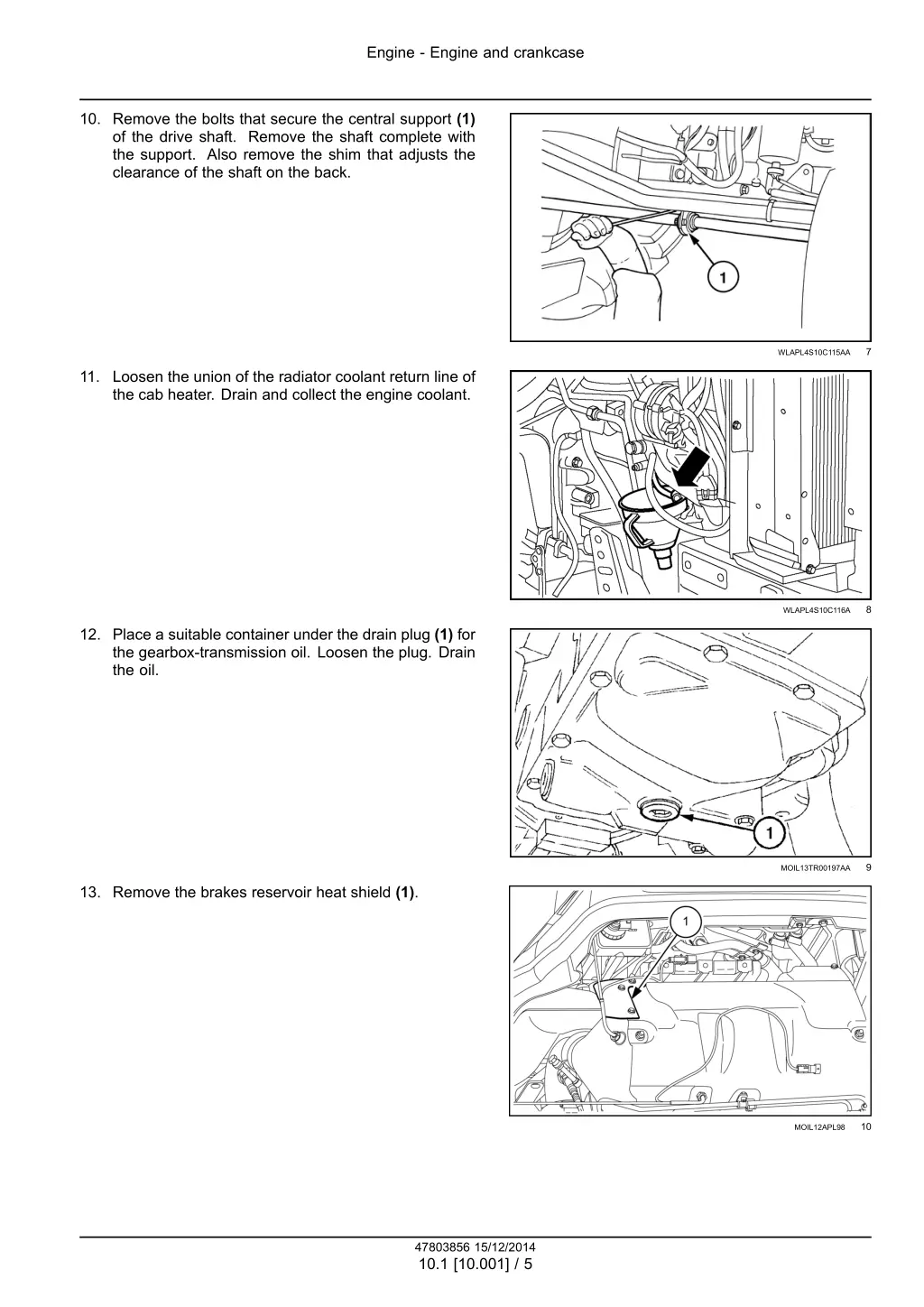 engine engine and crankcase 2