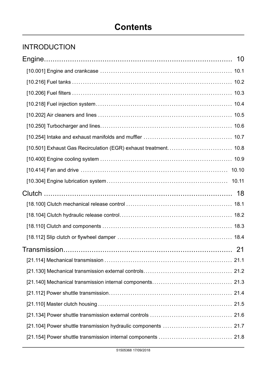 contents