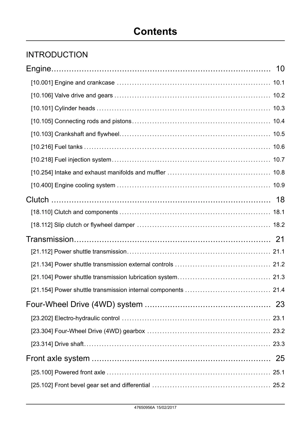 contents