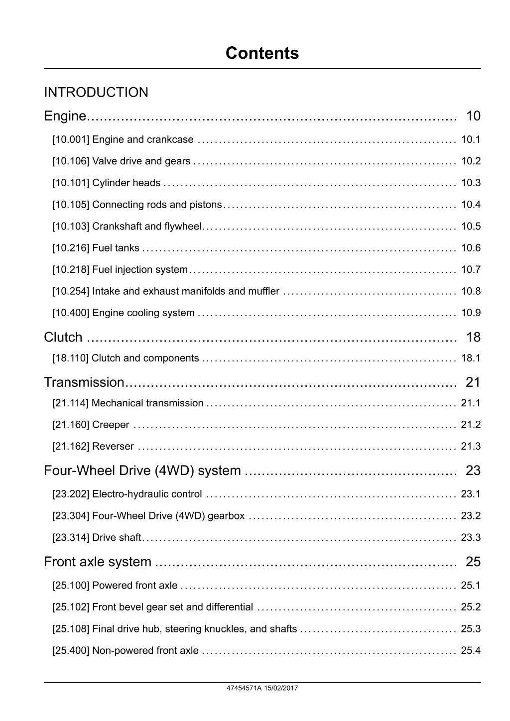 contents