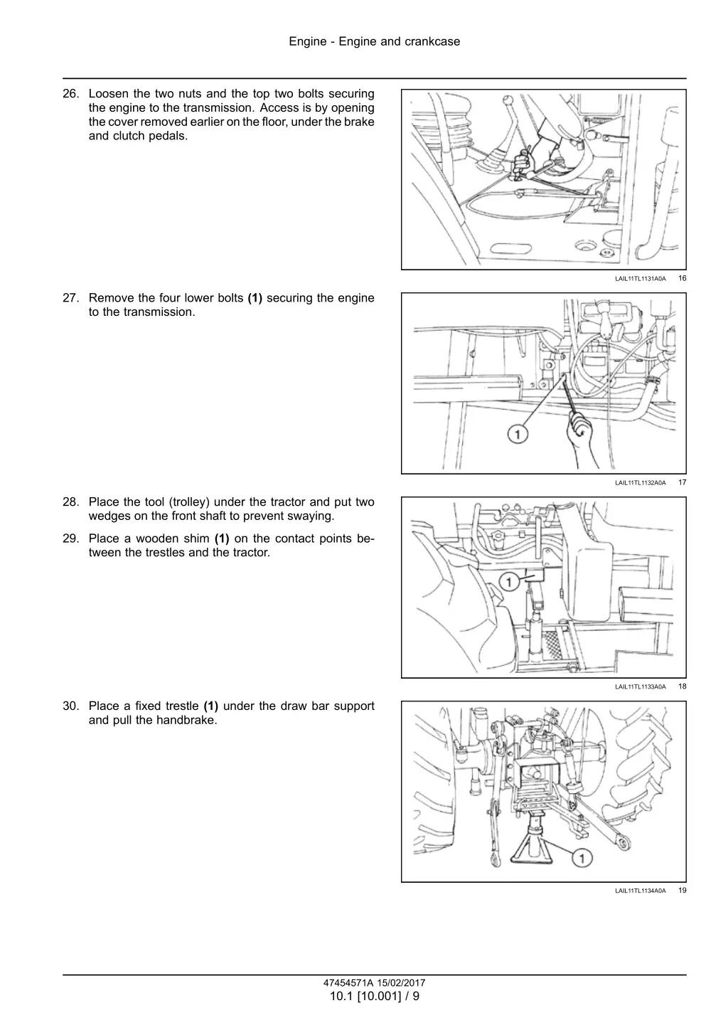 engine engine and crankcase 4