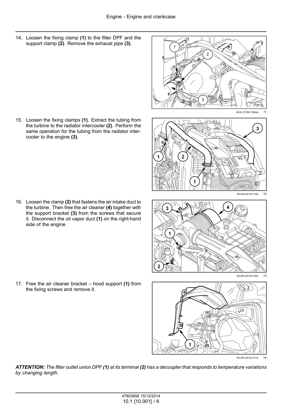engine engine and crankcase 3