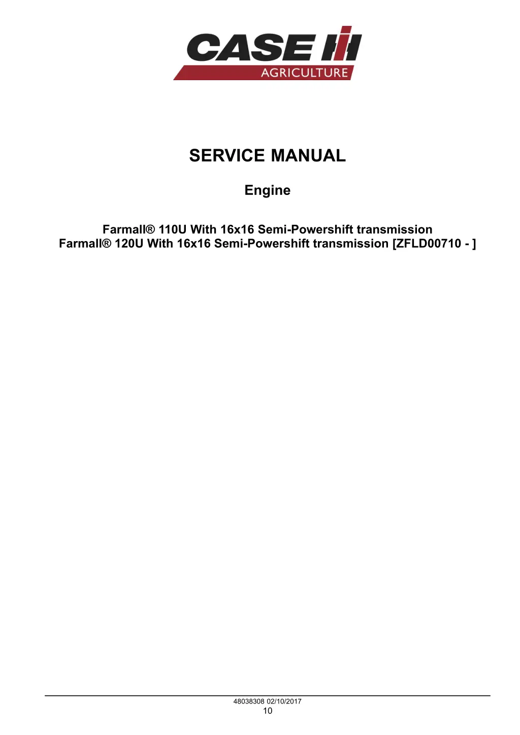 service manual 1