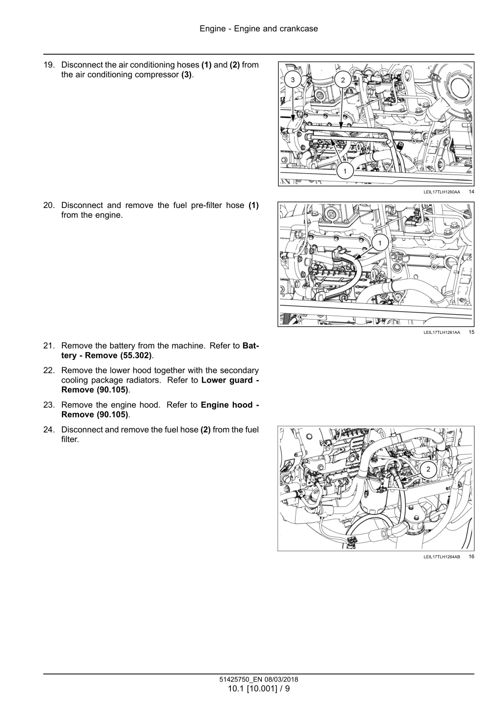 engine engine and crankcase 4